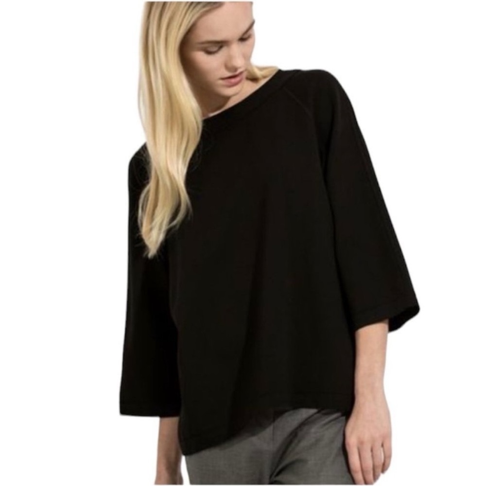 Kit and Ace Come back pleated mid-sleeve top 6